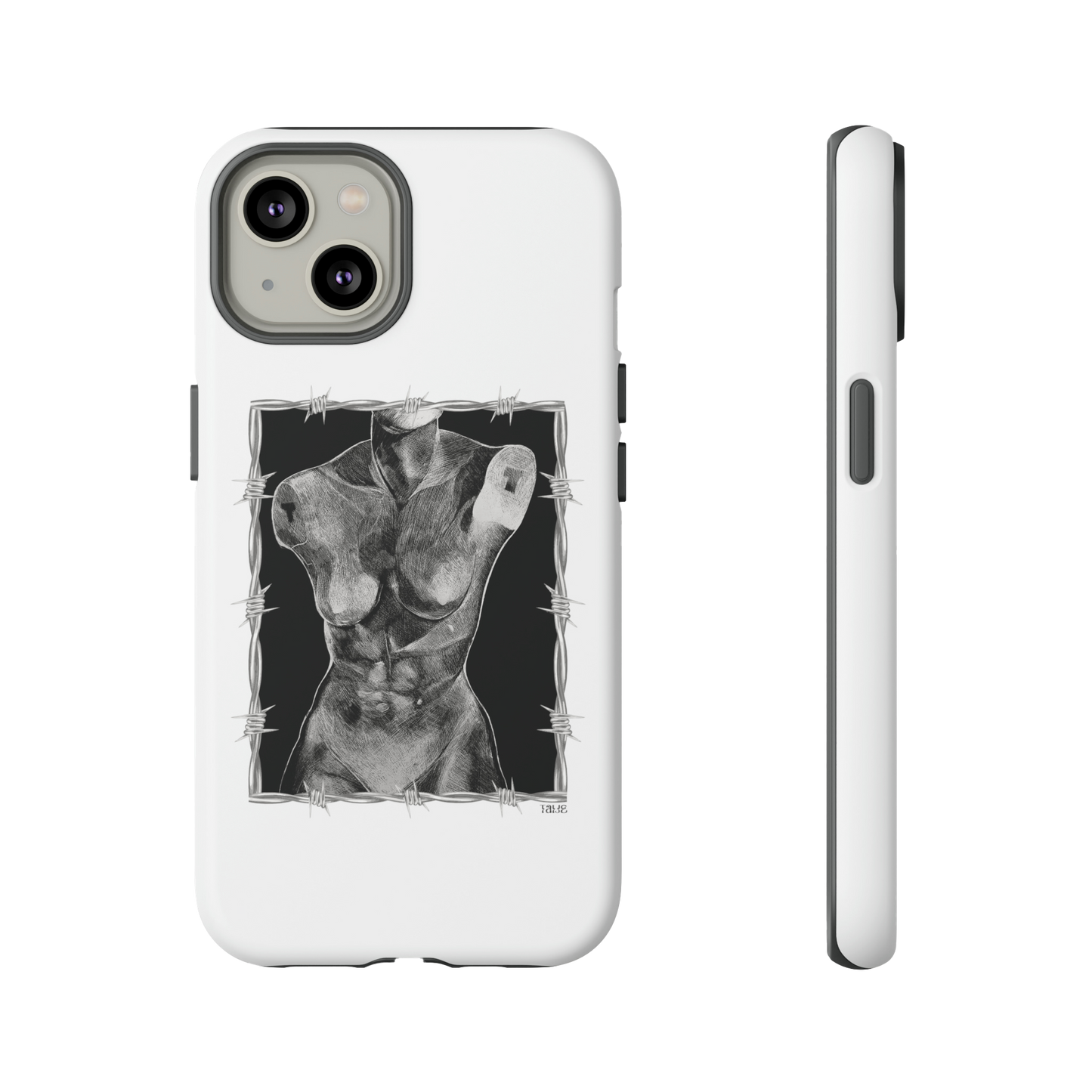 "ETCHING" (2017) Tough Phone Case