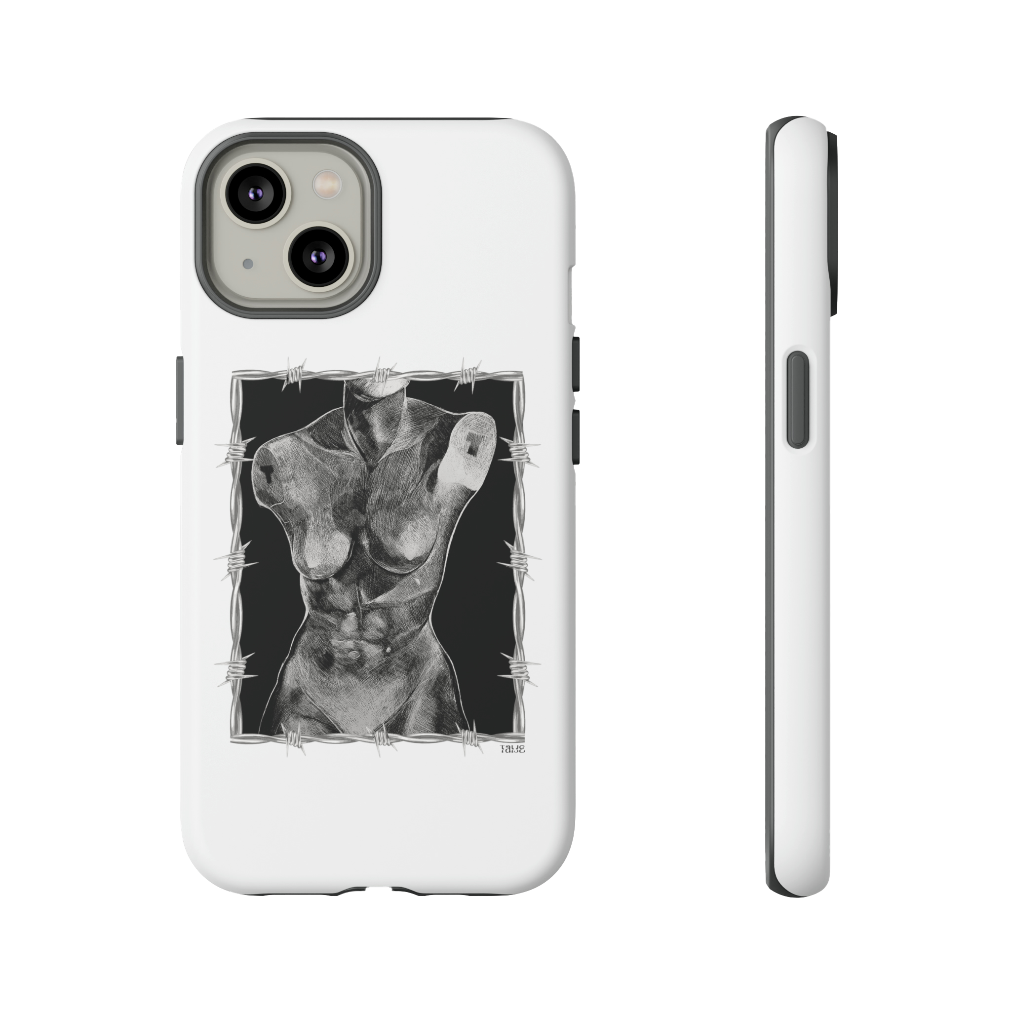 "ETCHING" (2017) Tough Phone Case