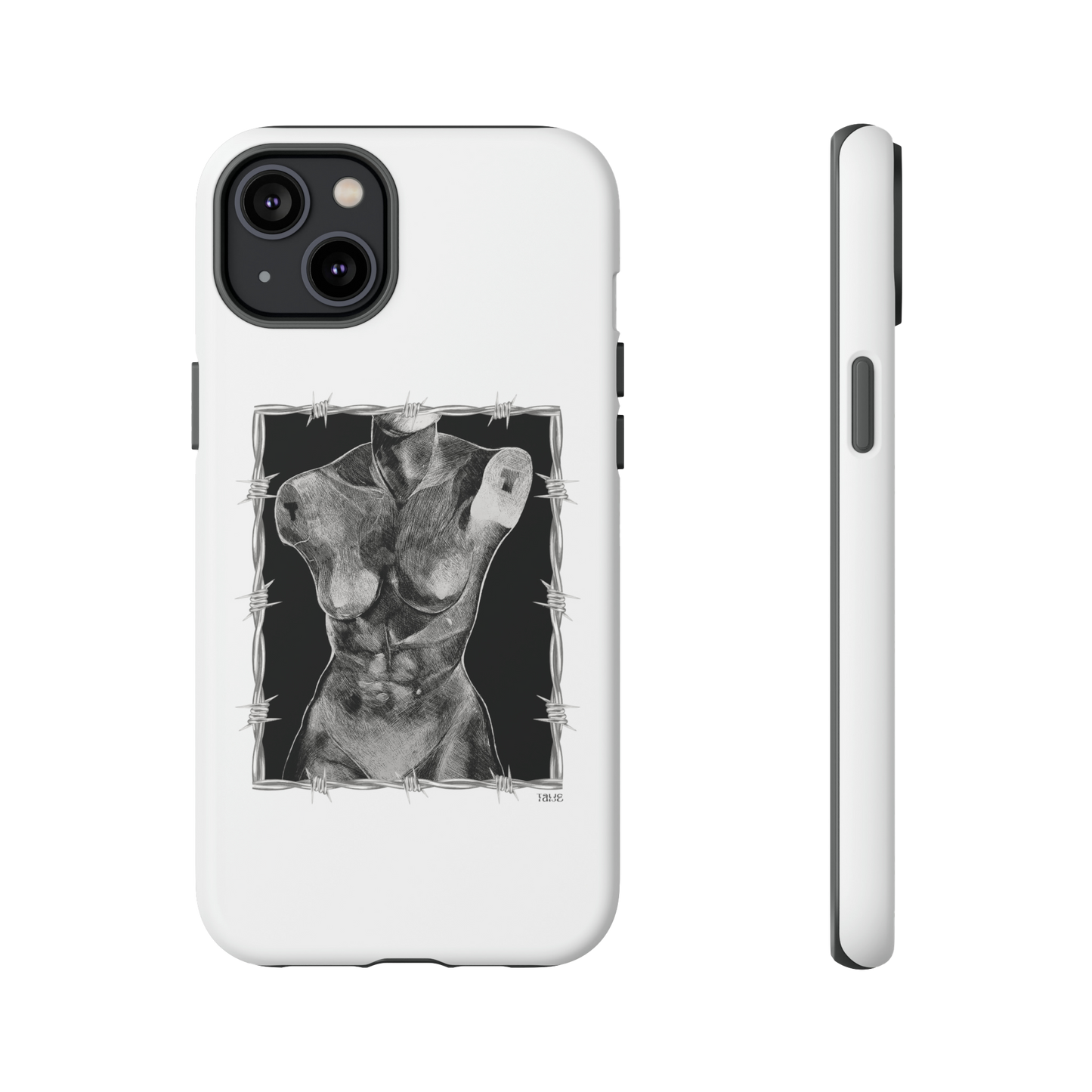 "ETCHING" (2017) Tough Phone Case