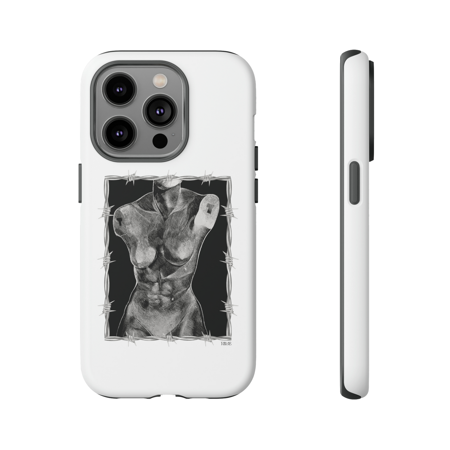 "ETCHING" (2017) Tough Phone Case