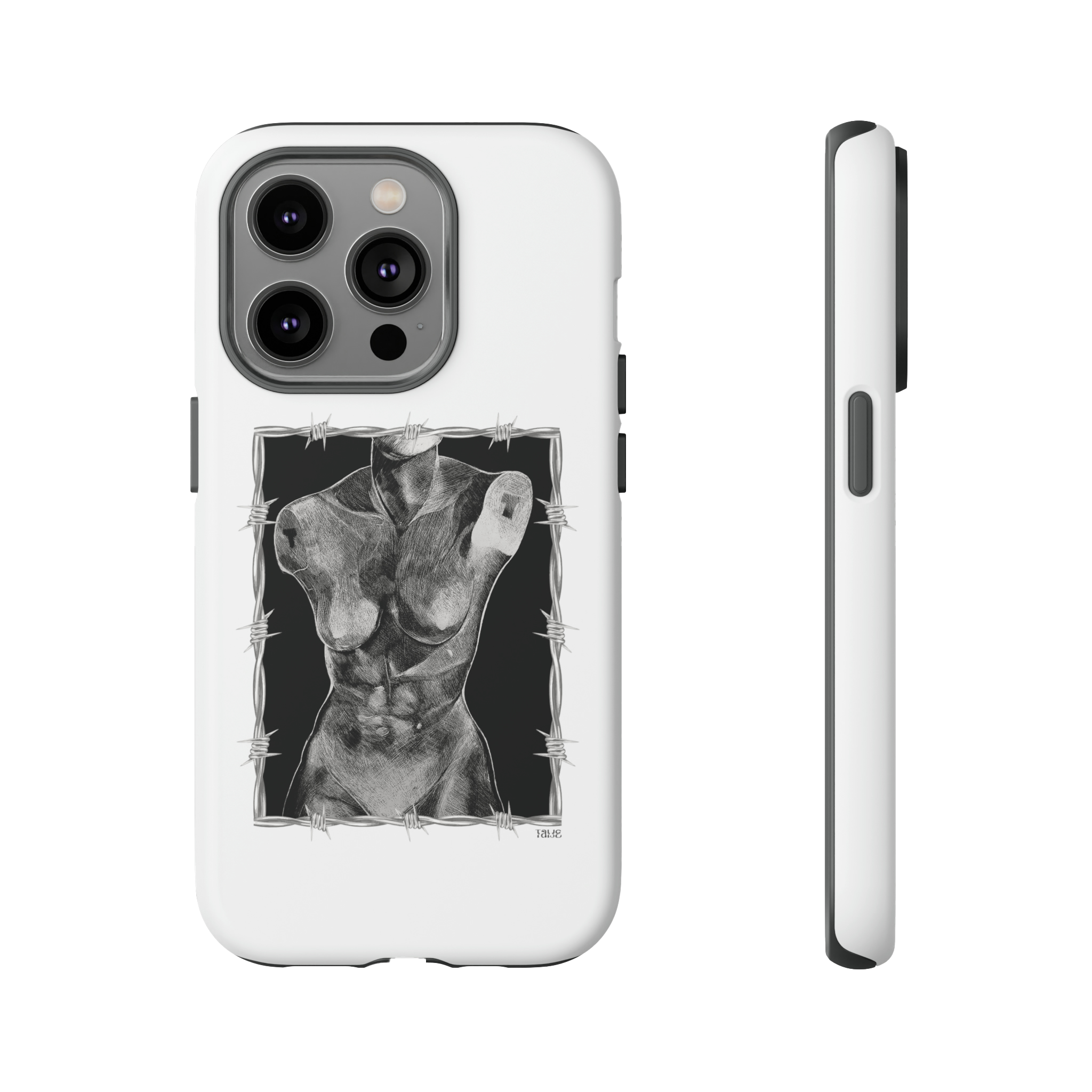 "ETCHING" (2017) Tough Phone Case