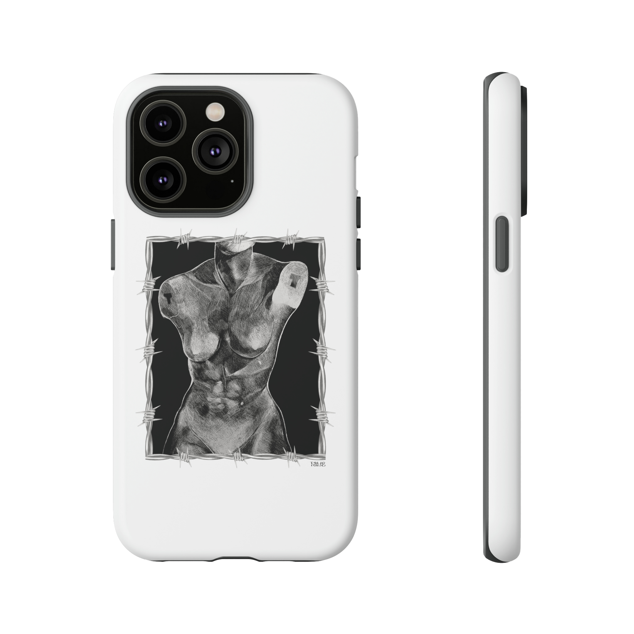 "ETCHING" (2017) Tough Phone Case