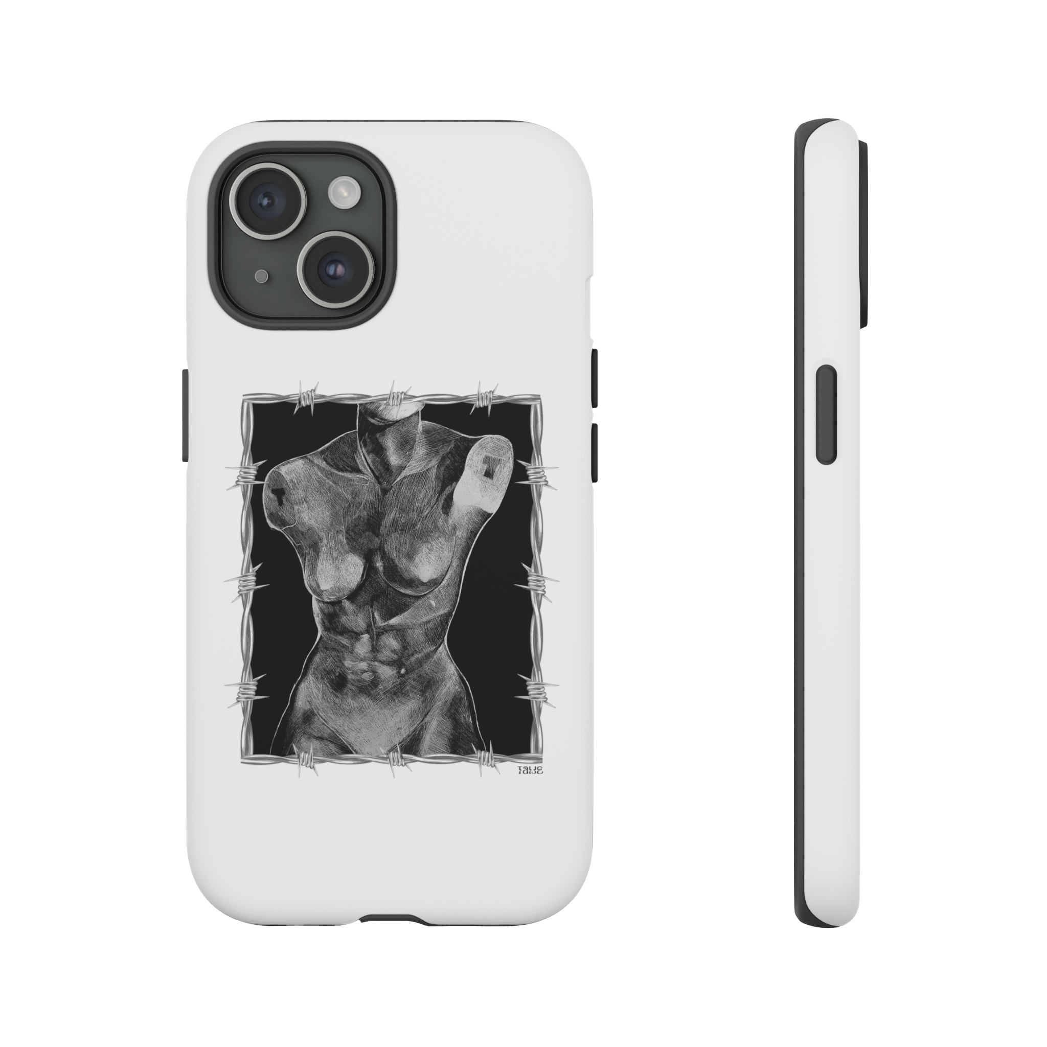 "ETCHING" (2017) Tough Phone Case