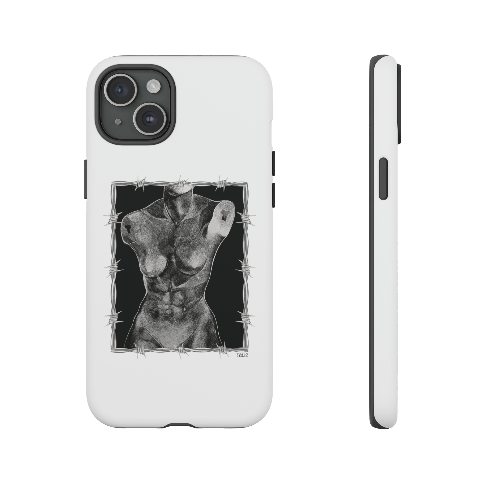 "ETCHING" (2017) Tough Phone Case