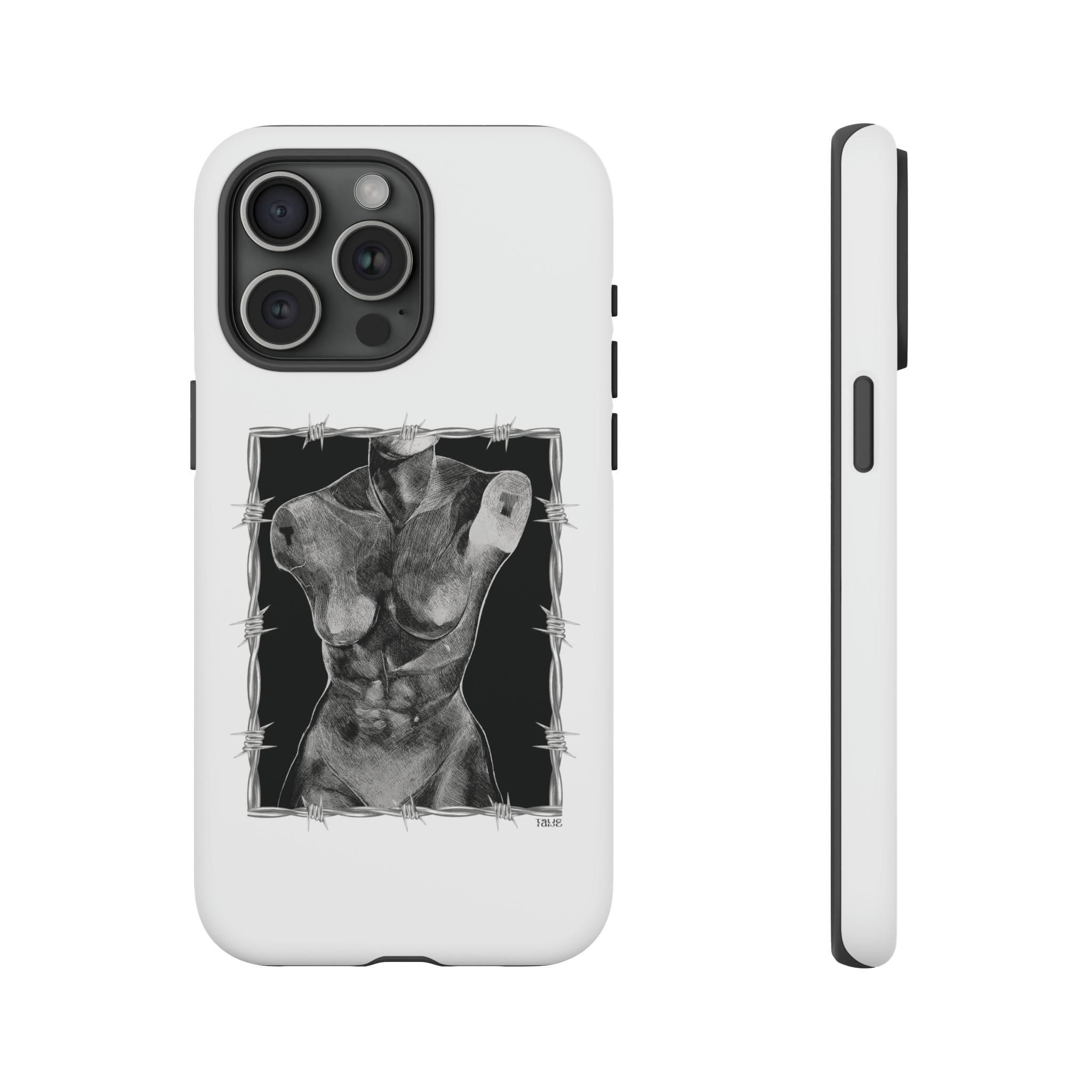 "ETCHING" (2017) Tough Phone Case