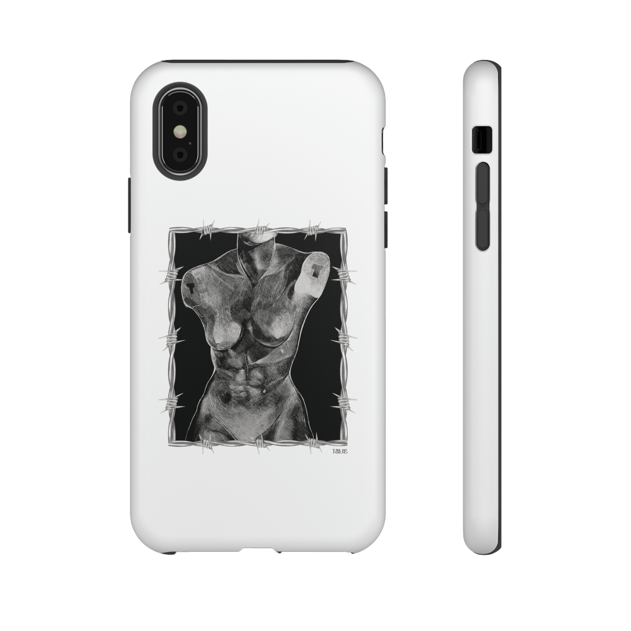 "ETCHING" (2017) Tough Phone Case