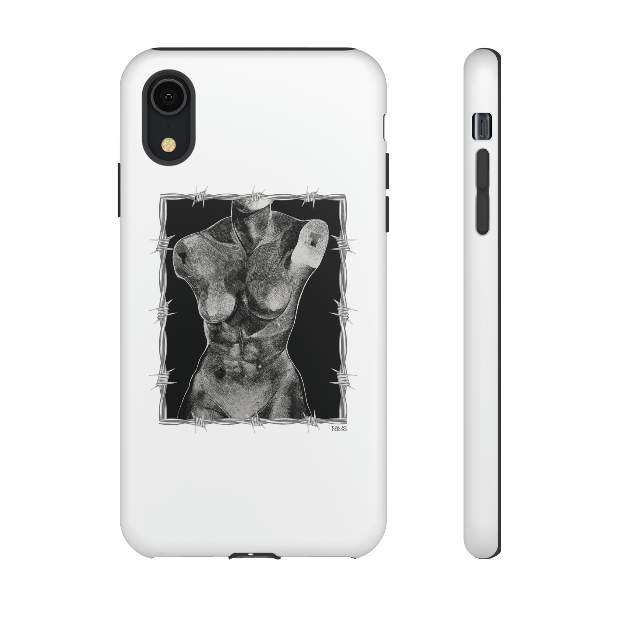 "ETCHING" (2017) Tough Phone Case