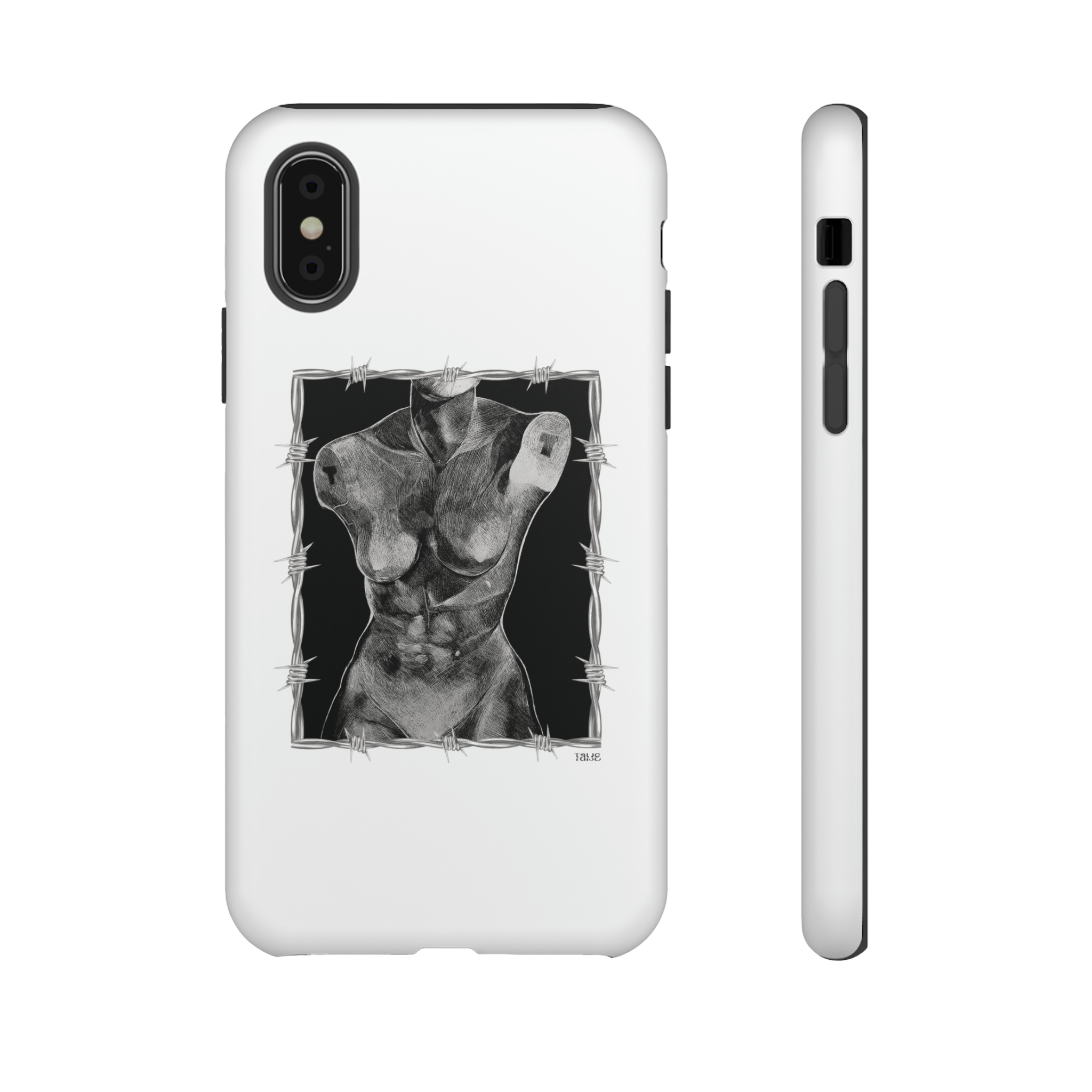 "ETCHING" (2017) Tough Phone Case