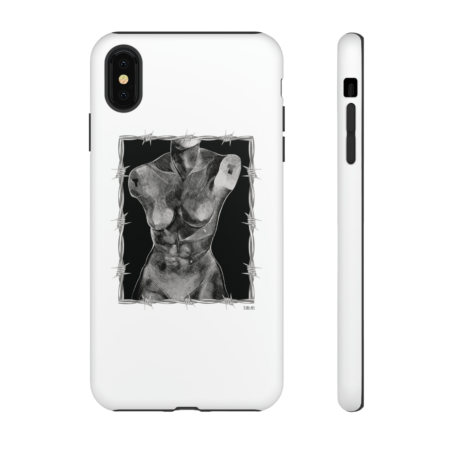 "ETCHING" (2017) Tough Phone Case