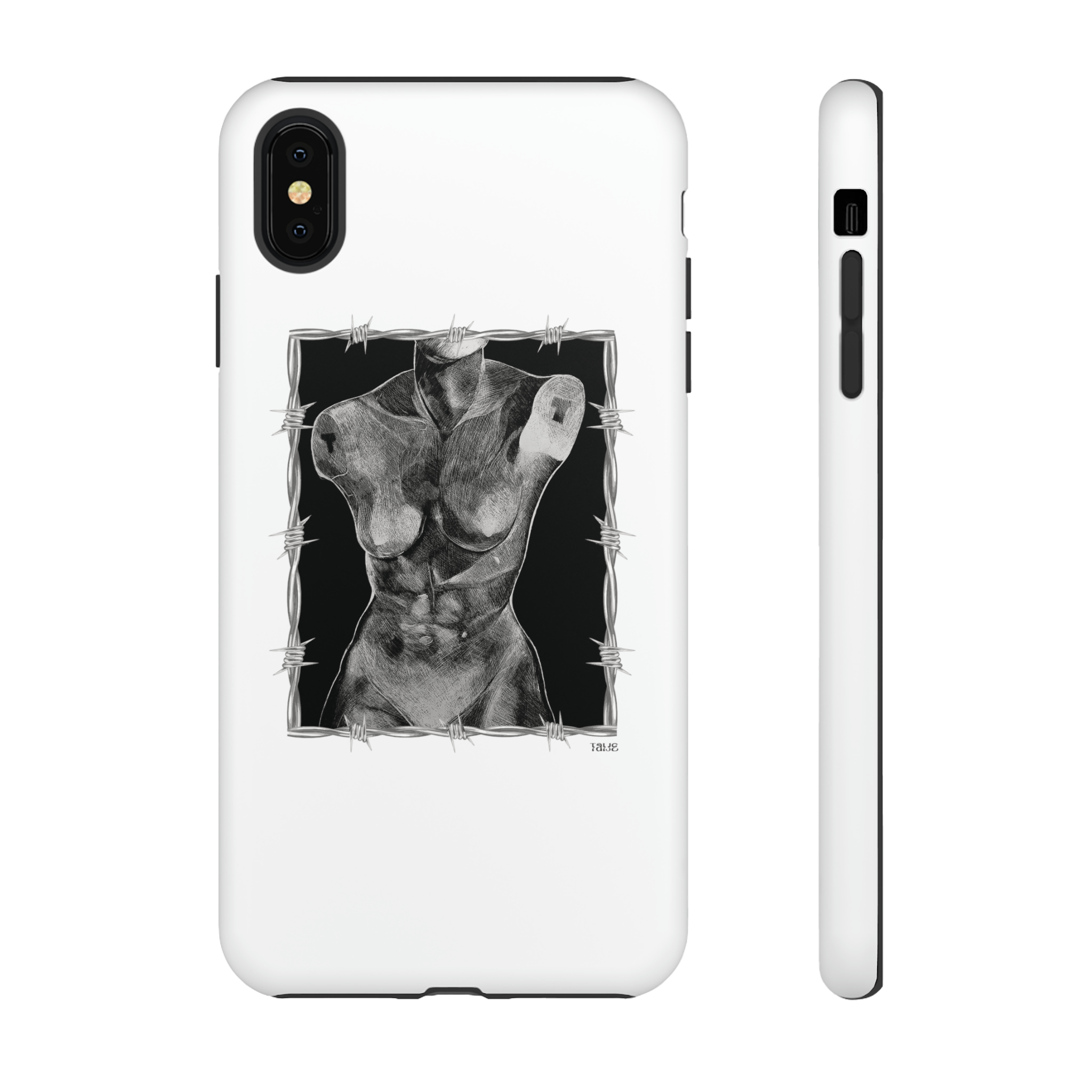 "ETCHING" (2017) Tough Phone Case