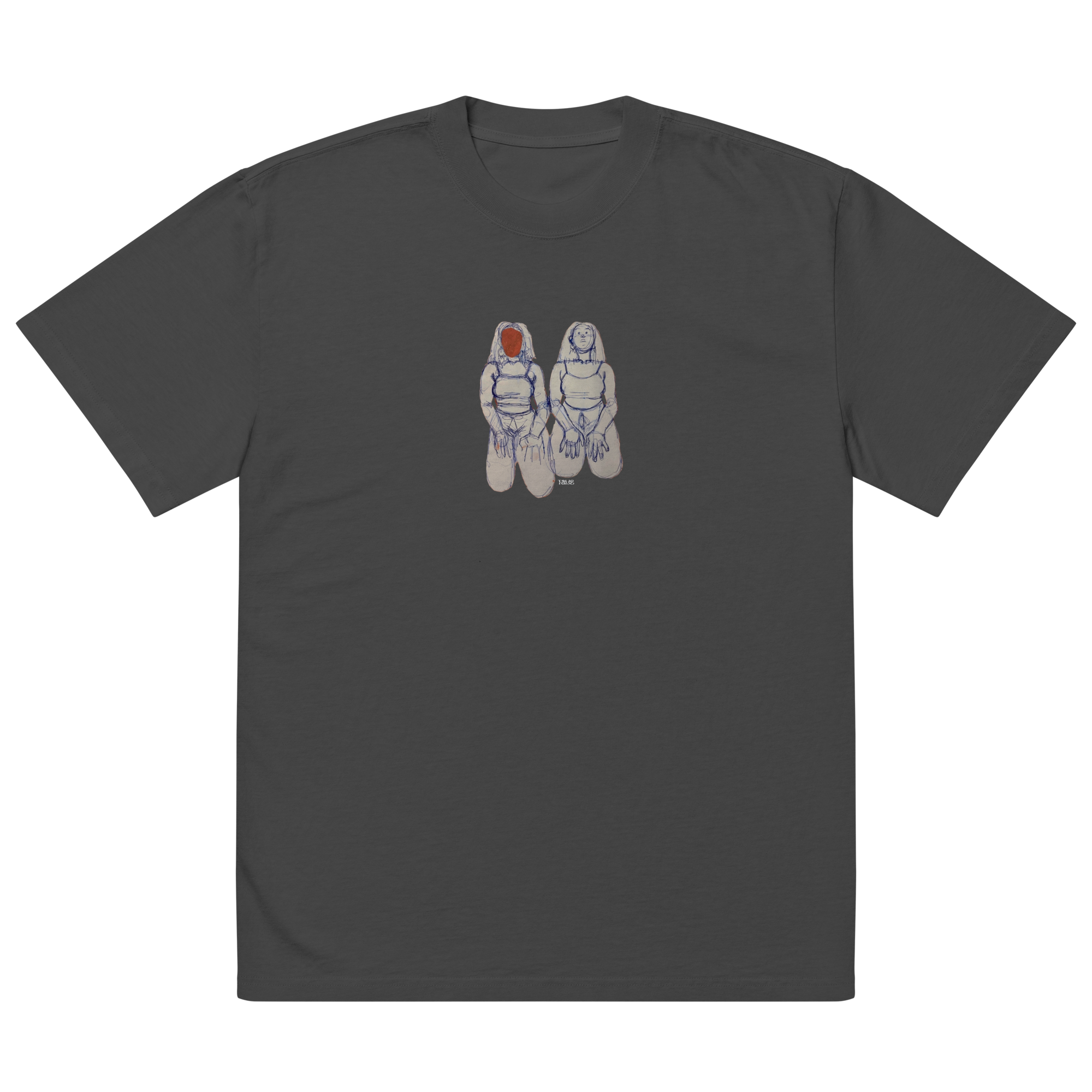 "SIN TITOLO" (2017) Unisex Faded Cotton Tee