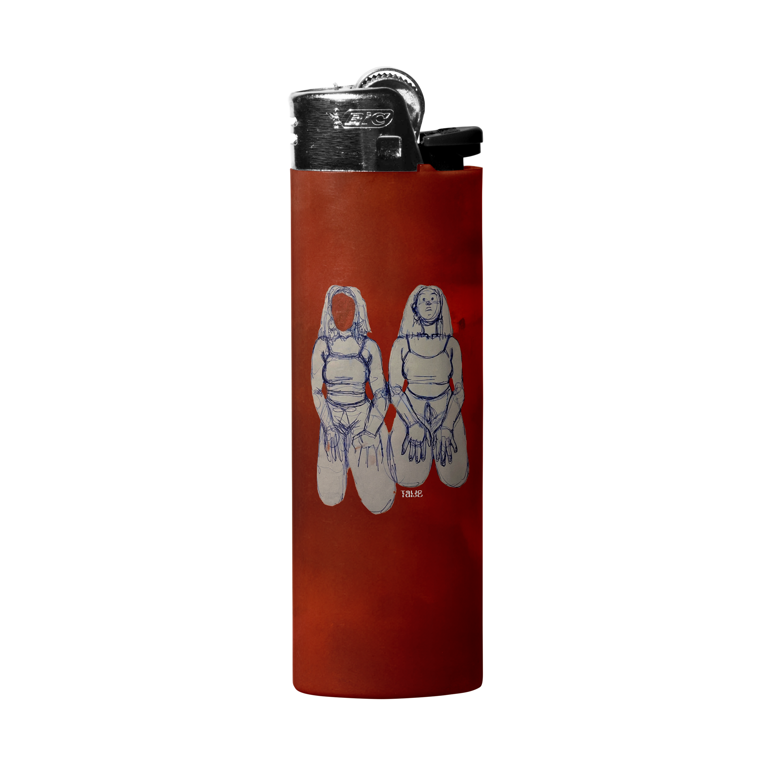 "SIN TITOLO" (2017) Bic Lighter
