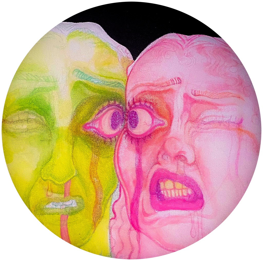 "TOO CLOSE" (2025) Original Painting