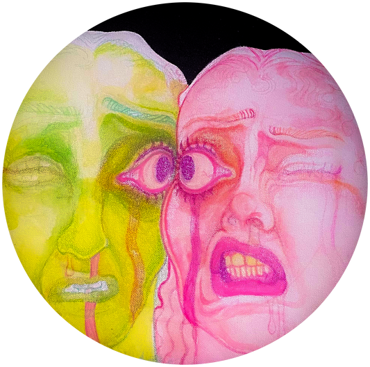 "TOO CLOSE" (2025) Original Painting
