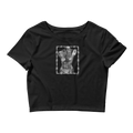 "ETCHING" (2017) Cropped Cotton Tee