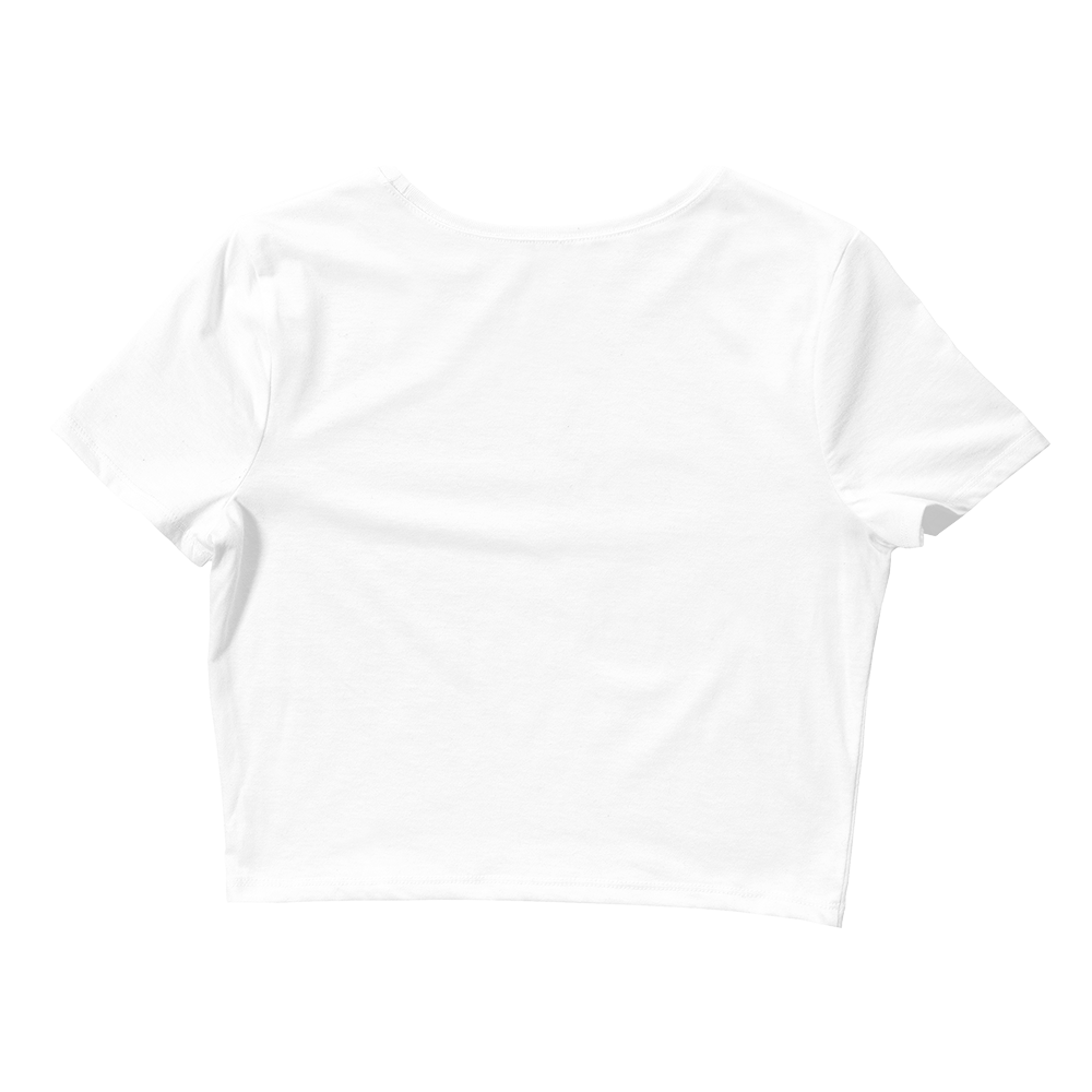 "ETCHING" (2017) Cropped Cotton Tee